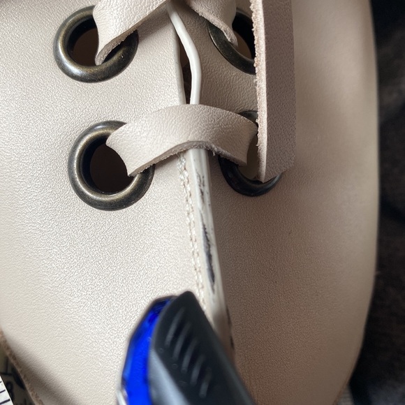 Kelsi Dagger Brooklyn Lace Up Clogs Like New Size 9 - Picture 8 of 8